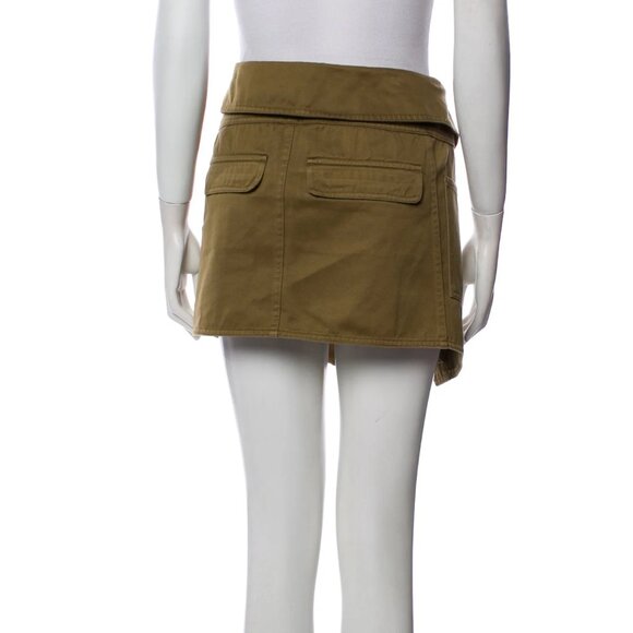 Isabel Marant Olive Green Mini Skirt (US 6) - Picture 3 of 3